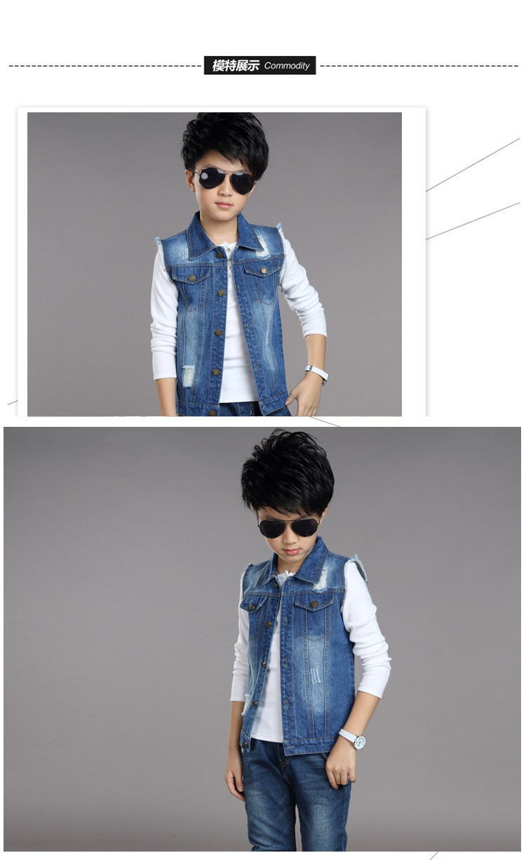 Gilet enfant BABY en toile - Ref 2069176 Image 24