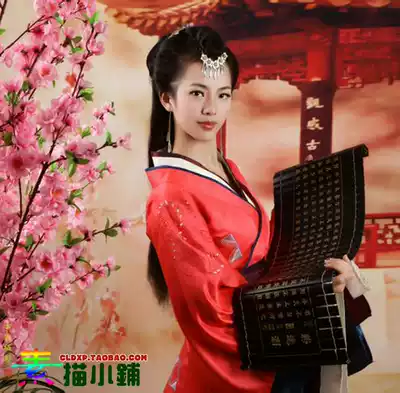 Photo studio photography props bamboo slips retro books ancient book slips bamboo slips ancient costumes photography props costume props