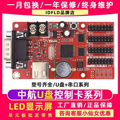 LED display ZH-Uc Uf Un Um U0 U1 U2 U3 U4 U5 U6 U7 AVIC card U DISK