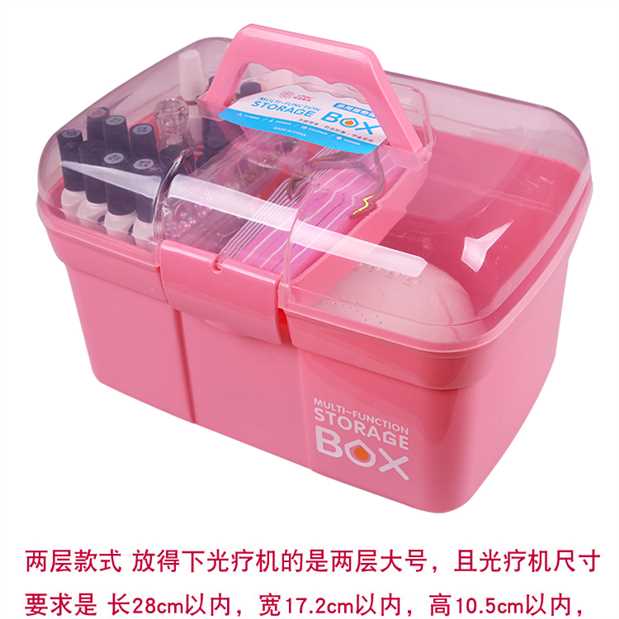 Công cụ Nail Nail Nail Keo Hộp lưu trữ Làm đẹp Lông mi Hộp công cụ Dung lượng lớn Hộp lưu trữ Làm móng Hộp đặc biệt mẫu vẽ cọ bản
