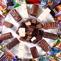 Russian imported mixed bulk chocolate milk candy 1000g 500g special price New year gift package snacks