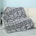 Bắc Âu B & B sofa thảm thảm đơn giản màu đen và trắng hình học đầy đủ bụi bảo vệ che chăn sofa đệm sofa áo trùm máy giặt chống nắng Bảo vệ bụi