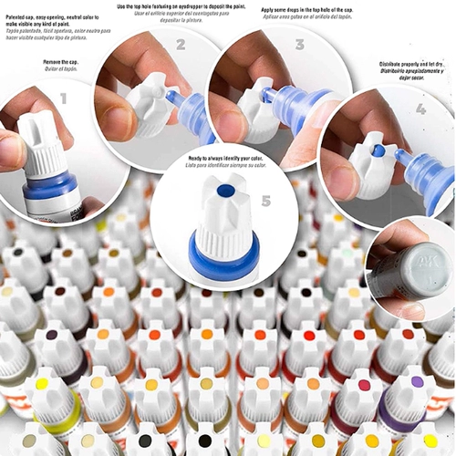 √ yingli Испанская АК Краска для раскраски ручной краски на водной основе 17 мл AK11001-56