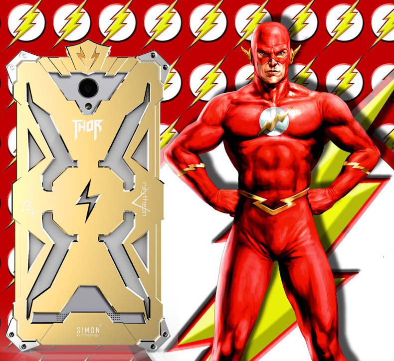 SIMON THOR Aviation Aluminum Alloy Shockproof Armor Metal Case Cover for Xiaomi Redmi Note 4|3|2|1
