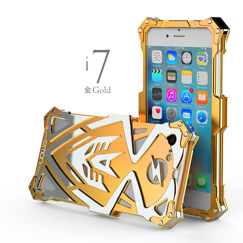 SIMON THOR Ⅱ Aviation Aluminum Alloy Shockproof Armor Metal Case Cover for Apple iPhone 7 Plus & iPhone 7