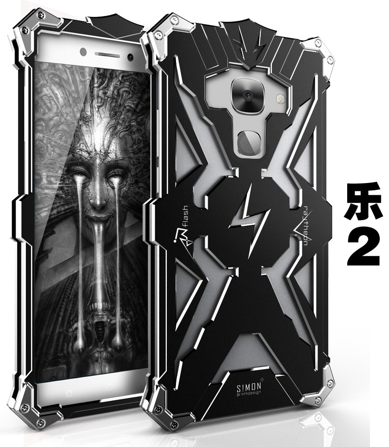 SIMON THOR Aviation Aluminum Alloy Shockproof Armor Metal Case Cover for LeTV Le Max 2 & Le 2 Pro & Le 2