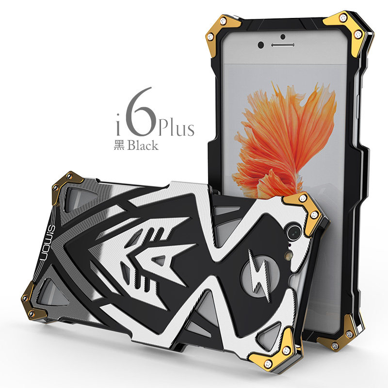 SIMON THOR Ⅱ Aviation Aluminum Alloy Shockproof Armor Metal Case Cover for Apple iPhone 6S Plus/6 Plus & iPhone 6S/6