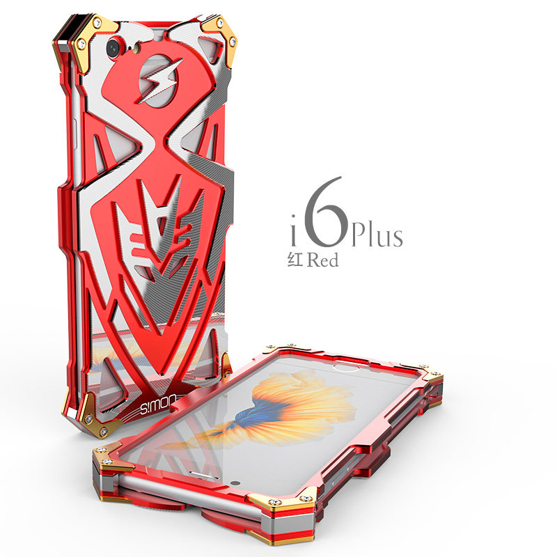SIMON THOR Ⅱ Aviation Aluminum Alloy Shockproof Armor Metal Case Cover for Apple iPhone 6S Plus/6 Plus & iPhone 6S/6