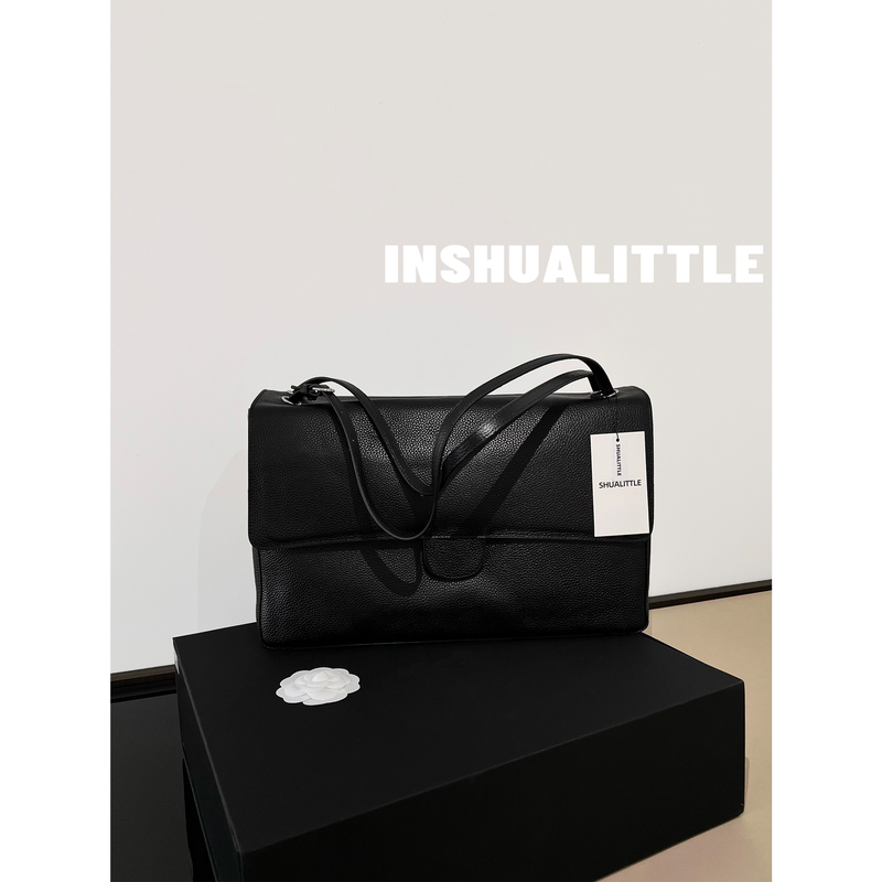 Inshu7.15/Yu Shuxin's Same Style! 26S New Large Letter Shoulder Bag