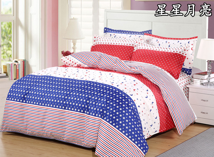 Chần duy nhất ký túc xá sinh viên duy nhất quilt cover 1.5 1.8 2 m giường đôi 150 * 200x230 bộ đồ giường