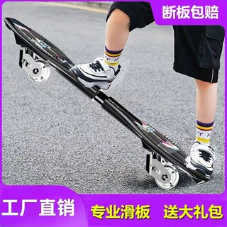 Two-wheeled dragon skateboard snake board beginner professional version adult children boys and girls life force board sway
