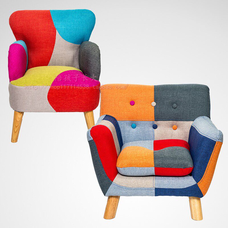 Children Mini Sofa Single Chair Bedroom Cartoon Girl princess tatami boy couch stool Lazy Man idylo