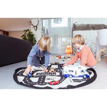 INS Super large map car track City track Toy storage bag Sack Carpet storage hanging bag Portable