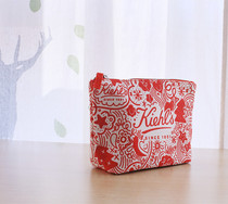 Kyans red Christmas makeup bag containing handbag net red ins travel portable wash bag