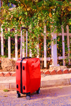 Fashion red multi-section suitcase male and female pull-bar box universal wheels 20 inch suitcase 20 inch case