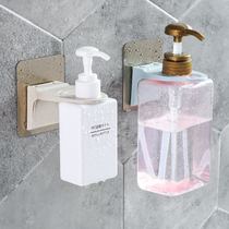 Shampoo hand sanitizer suction wall type strong non-trace adhesive hook Hook bathroom wall non-perforated shower Dew bottle hanger