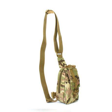 Tactical Cell Phone Bag Army Fans Universal 9 Inch Small Chest Bag Single Shoulder Phone Miscellaneous Bag Mini Satchel