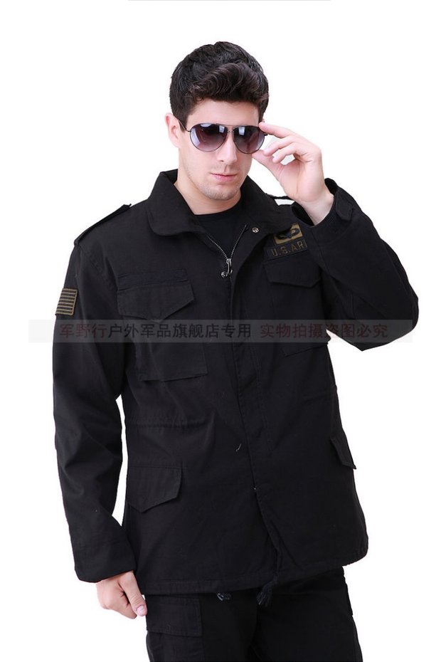 Quạt quân đội mặc ngoài trời 101 bộ phận trên không phiên bản quân đội M65 áo gió mùa thu và mùa đông phù hợp với lĩnh vực Authentic - Những người đam mê quân sự hàng may mặc / sản phẩm quạt quân đội boot quân đội