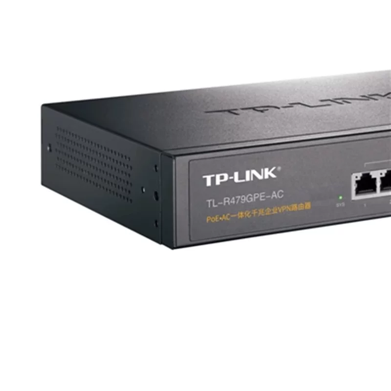 TP-LINK TL-R479GPE-AC VPN-роутер с встроенным PoE, стандарт PoE, гигабитный