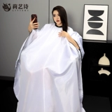 Элитная длинная машинка для стрижки волос для стрижки волос, накидка, делается под заказ, с печатью вашего логотипа