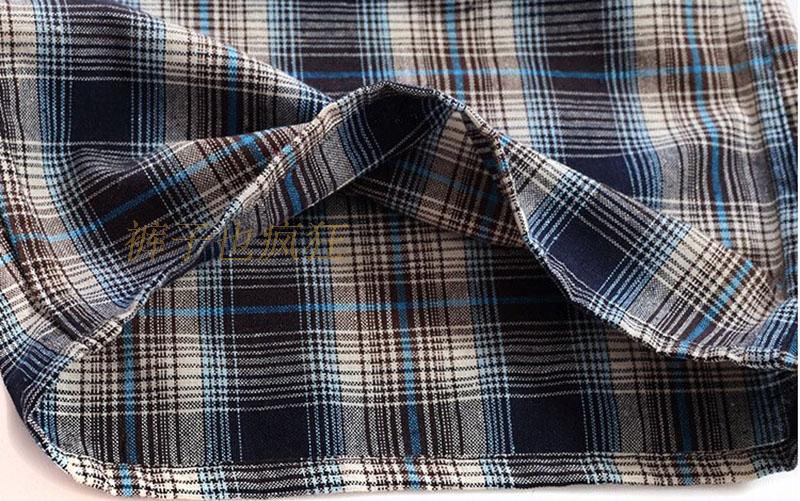 Quần short trung niên nam mùa hè trung niên nam cotton giản dị kẻ sọc năm quần tải quần rộng bãi biển mỏng quần jean đen nam