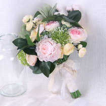 Korean wedding photography props bridal flower wedding flower ball hipster forest series high-end simulation European wedding