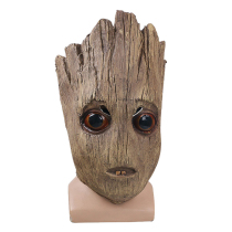 Galaxy Guard 2Cos Small Grutte Mask Groot Little Tree Man Mask Halloween Hood Props Party