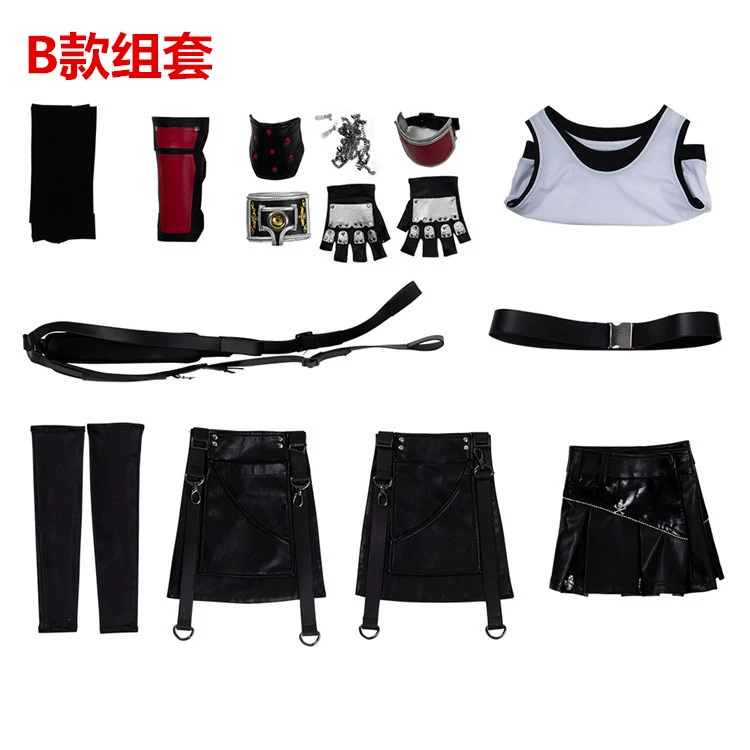 Final Fantasy 7 phiên bản remaster của cos Tifa cos phù hợp với vest vest toàn bộ trò chơi cosplay nữ - Cosplay