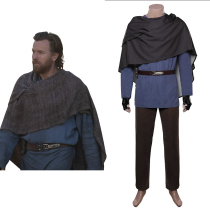 American TV series 2022 Jedi Master Star Wars cos rumor Obi-Wan Kenobi cosplay mens clothing