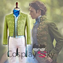 Cinderella Prince Cosplay Cosplay Clothing Set Green Embroidered Coat Cosplay Clothes for Men