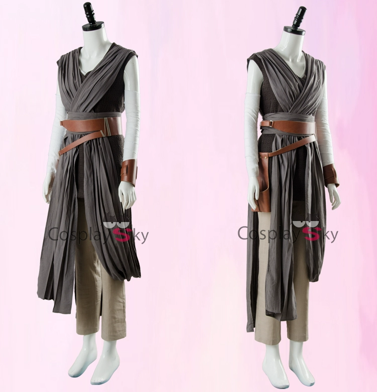 Star Wars COS Star Wars cos Star Wars Rey cosplay trang phục The Force Awakens rey - Cosplay