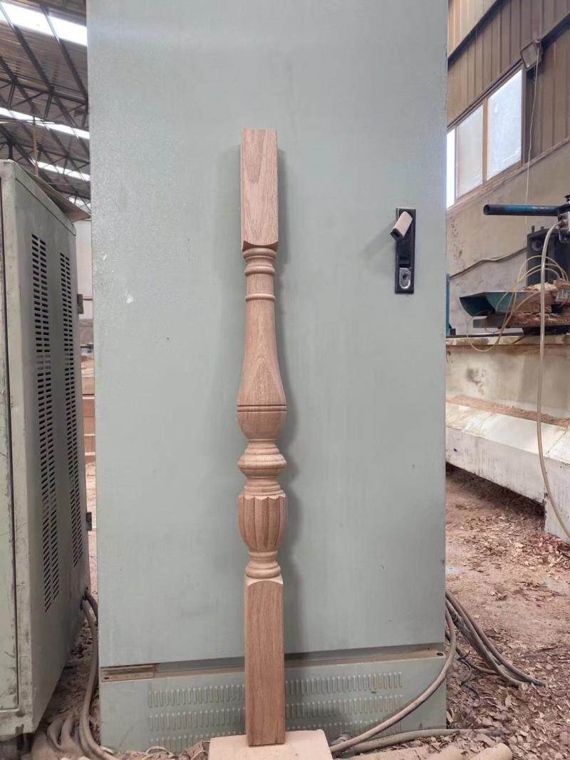 Pillar Pillar Pillar Pillar 36 plus coarse gold cup solid wood stairs stand armrail guardrail Congo