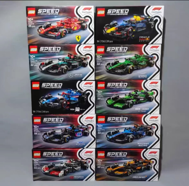 Lego77242 Ferrari F1/77243 Red Bull 77244/77251Speed Super Racing Car Building Blocks Lego77242 Ferrari F1/77243 Red Bull 77244/77251Speed Super Racing Car Building Blocks