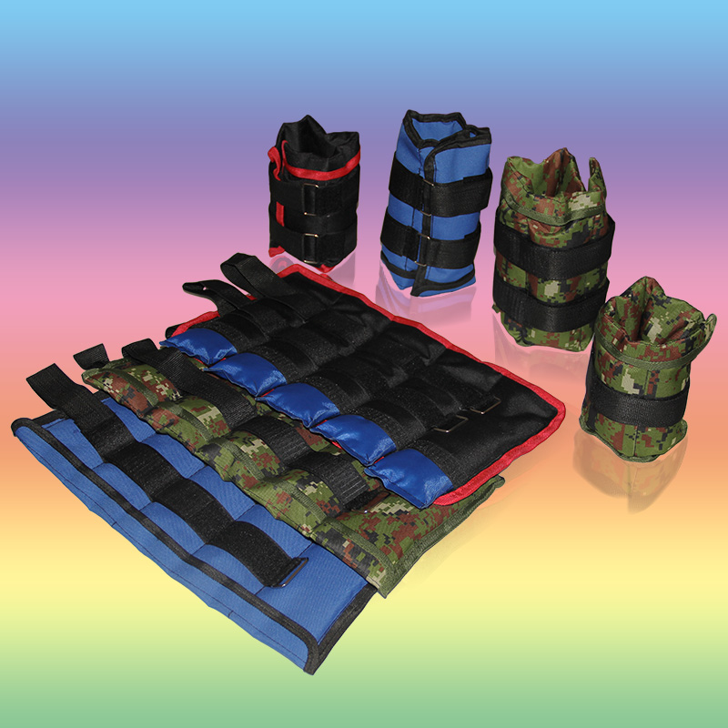 Running student sandbag tied leg negatively equipped with adjustable sand bag tying legs 3kg tied hands and feet sand bag 10kg tie-foot