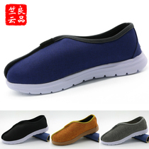 Zhu Yun monk shoes Monk Arhat shoes single shoes summer spring and autumn soft bottom comfortable non-slip wear-resistant breathable