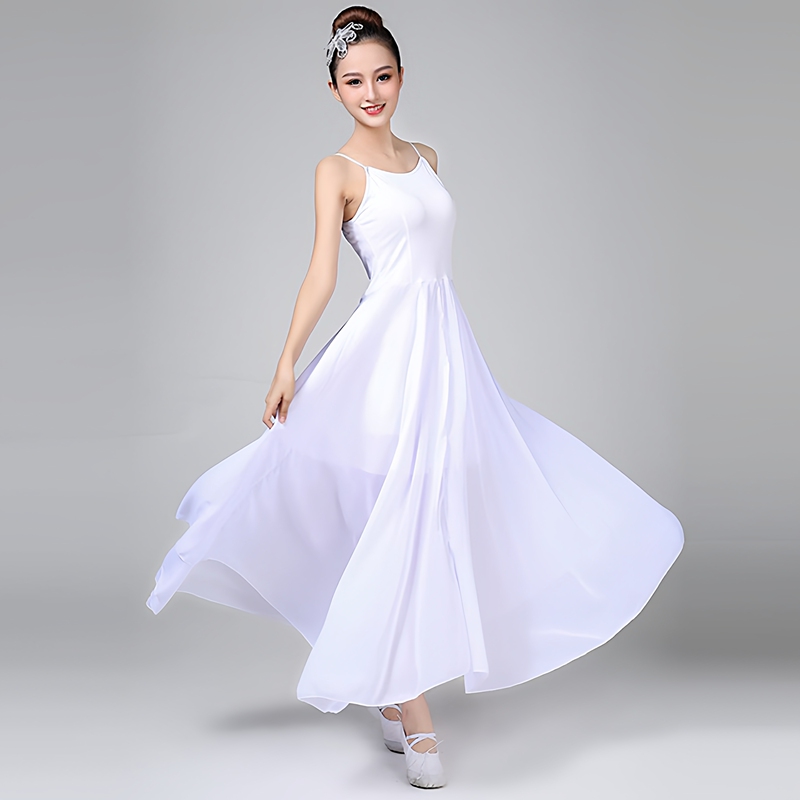 New Yimei Li Performance Costume Classical Dance Art Exam Women's Chorus Elegant Modern Style Dance Dress New Yimei Li Performance Costume Classical Dance Art Exam Women's Chorus Elegant Modern Style Dance Dress