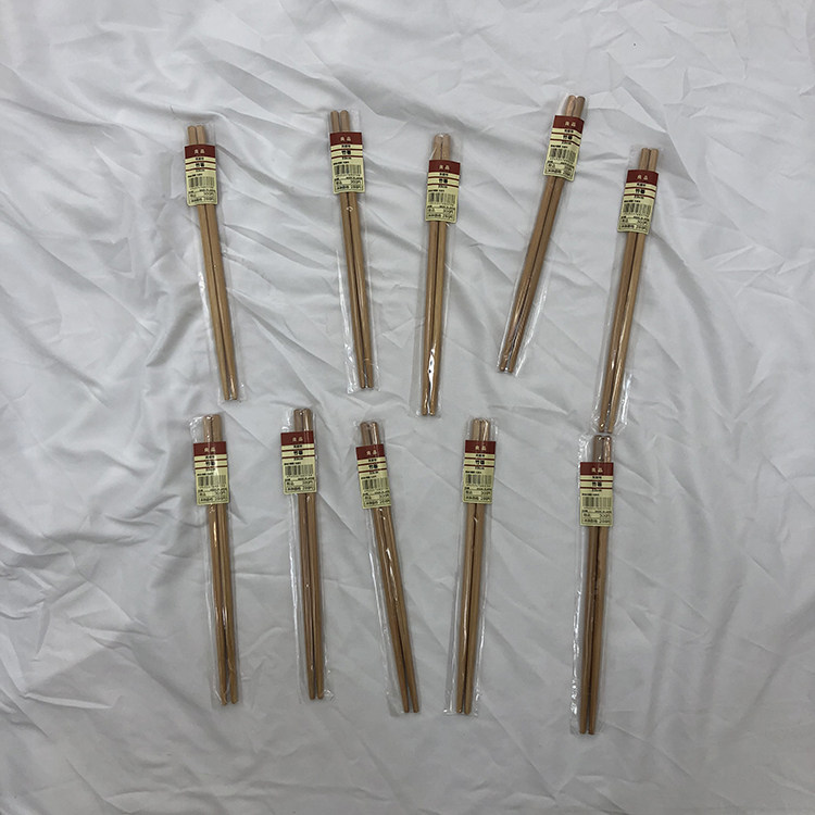 Japan single wu Home goods origin natural bamboo wood family out bi Independently Packaged Portable Chopsticks