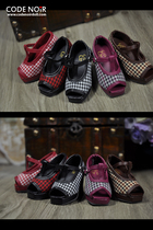 (CODENOiR) spot 3 points female baby SD BJD doll high heel shoes-thousand bird high heel shoes