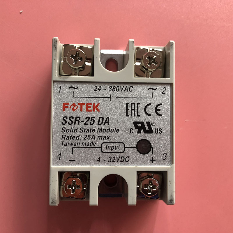 Taiwan Yangming FOTEK Solid State Relay SSR -25DA-H fake one penalty ten