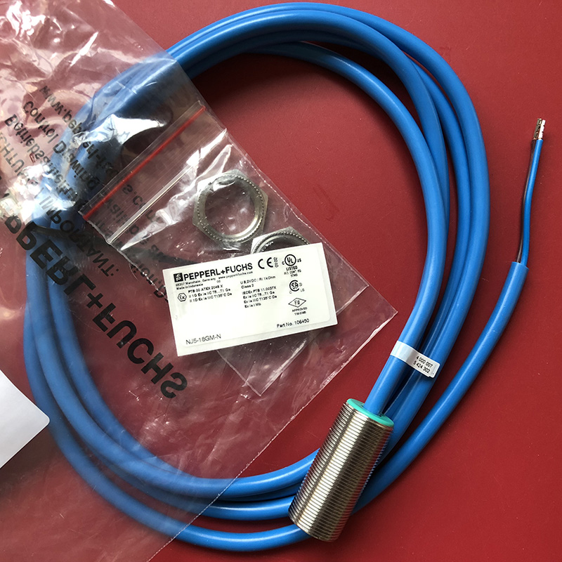 Germany Pepperl+Fuchs P F proximity switch NJ5-18GM-N proximity sensor original fake one penalty ten