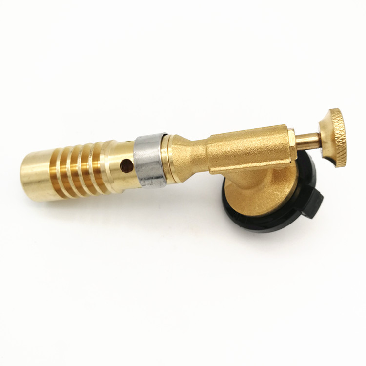 Super Thick Wall Pure Bronze Cassette Spray Gun Tinane Gas Welding Gun Baking Barbecue Welding Burning Pork Hooch High Temperature Spray Gun