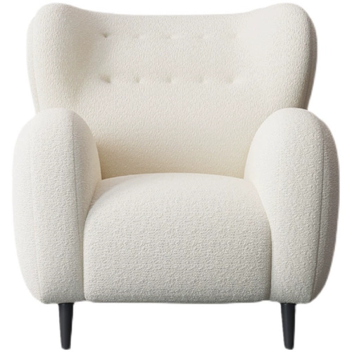 Современный и минималистичный дизайнерский сливочный диван для отдыха