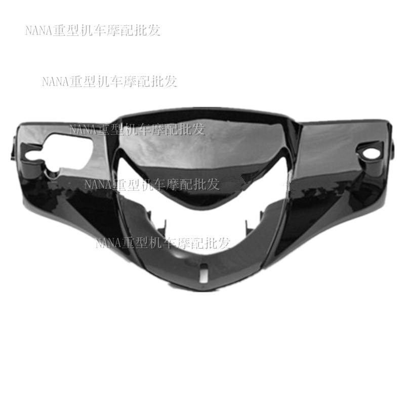 Suitable for curved beam motorcycle QJ110-6H 18E accessories Front shroud Shroud Light box Head cover