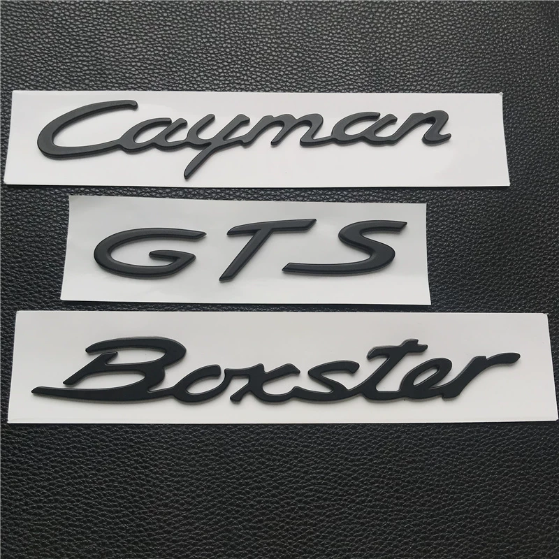 Поябидже автомобильная наклейка 718 Boxster Boxster GTS буквы после модификации