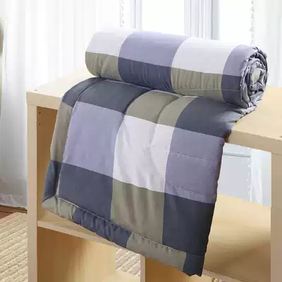 Washed cotton quilt chun qiu bei summer quilts washable single 1 5 meters double 1 8 m 2 0 meters dormitory
