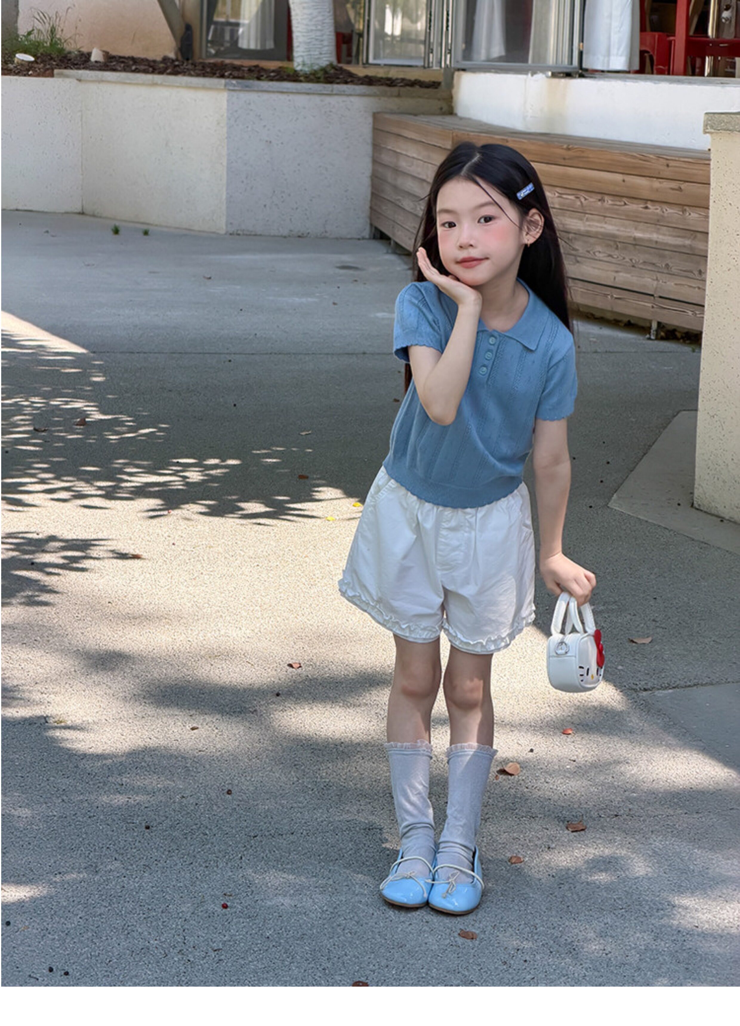 女童夏季花边纯棉短裤儿童百搭甜美可爱清爽阔腿裤宝宝五分裤子潮 — 37
