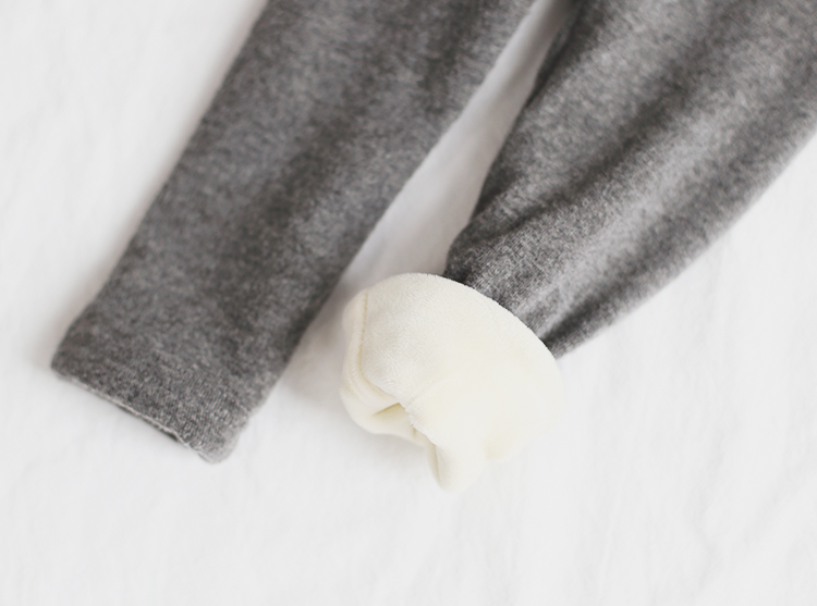 Trẻ em quần trẻ em quần áo mùa thu 2018 mới xà cạp đôi cộng với dày nhung chồn cashmere nữ bé quần áo cho bé trai sành điệu từ 1-15 tuổi