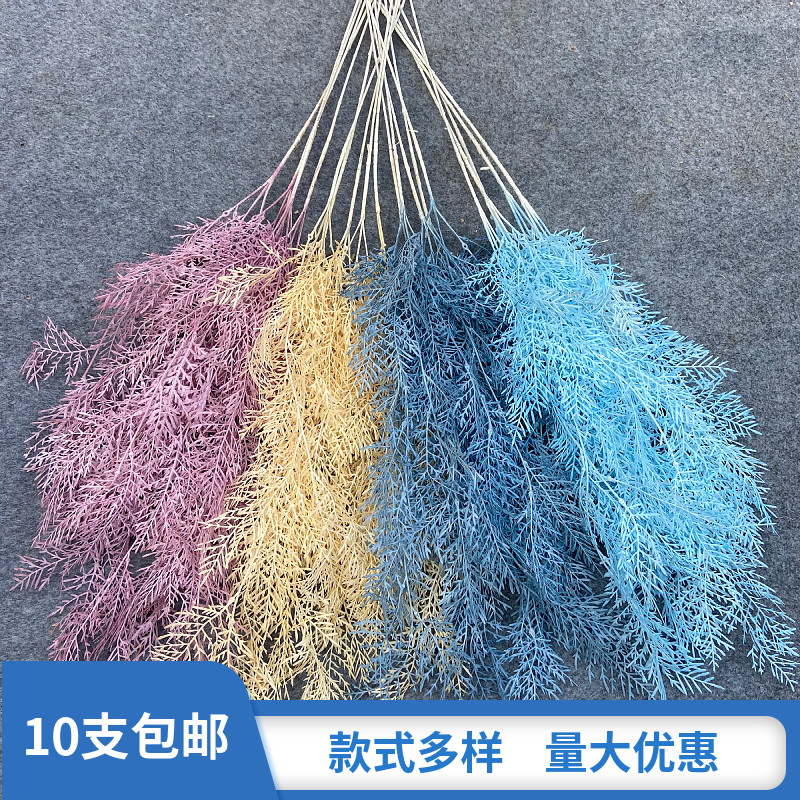 Hanging Michelle wedding flower ceiling wedding hall layout simulation flower champagne blue wedding banquet hall decoration flower