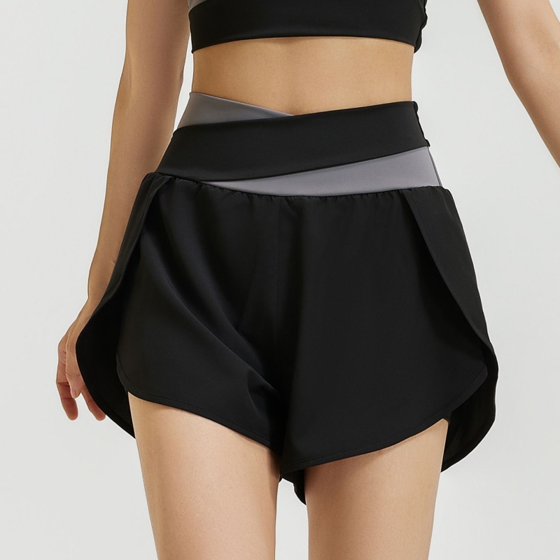 High-Waisted Square-Leg Swim Trunks, Anti-Embarrassment, Loose-Fitting, Summer Swimming, Color-Blocked Shorts, Slimming, Women's Thin Style, Fitness and Sports High-Waisted Square-Leg Swim Trunks, Anti-Embarrassment, Loose-Fitting, Summer Swimming, Color-Blocked Shorts, Slimming, Women's Thin Style, Fitness and Sports