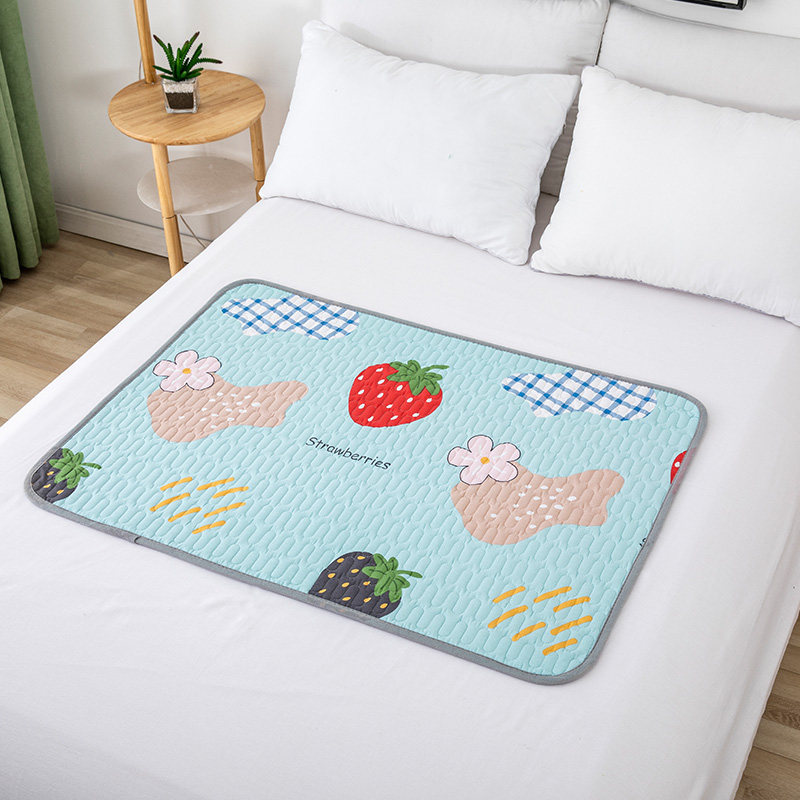 Elderly anti-urinating pad waterproof washable cotton adult large size washable elderly care pad thickening for the elderly